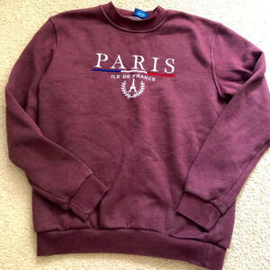 Paris Ile De France Pullover Crewneck Sweatshirt